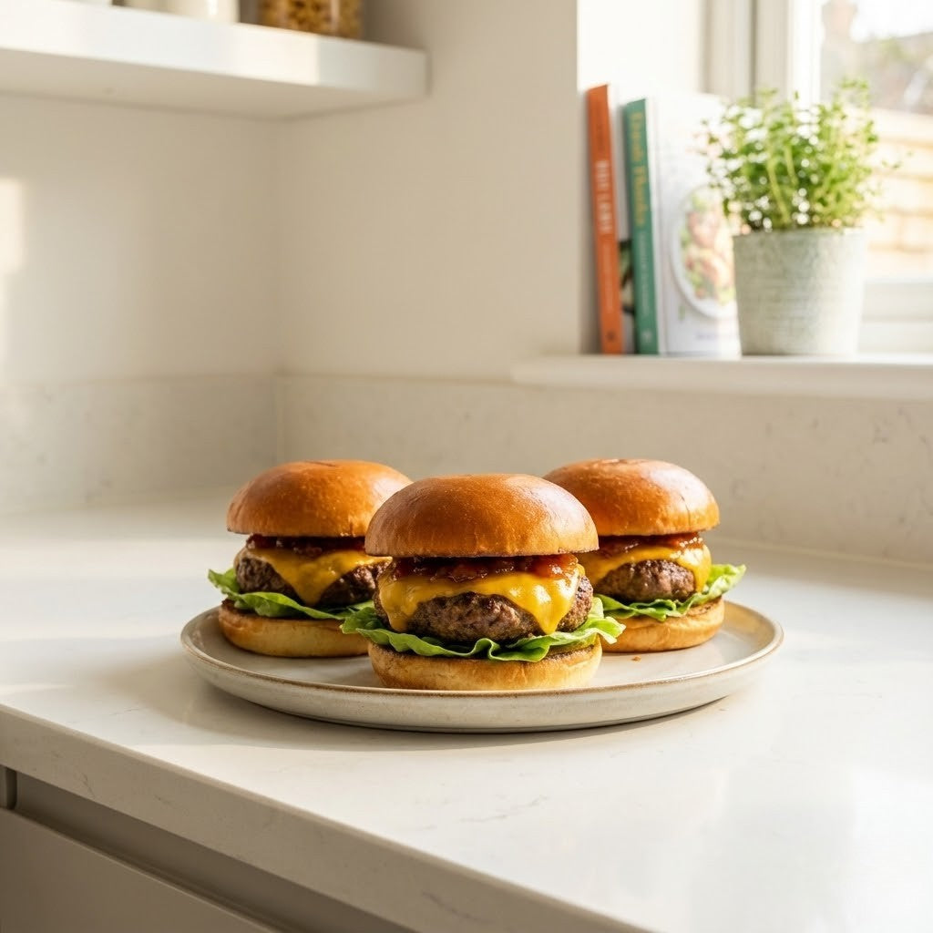 Spiced Lamb Burger – Mama Sood’s Style