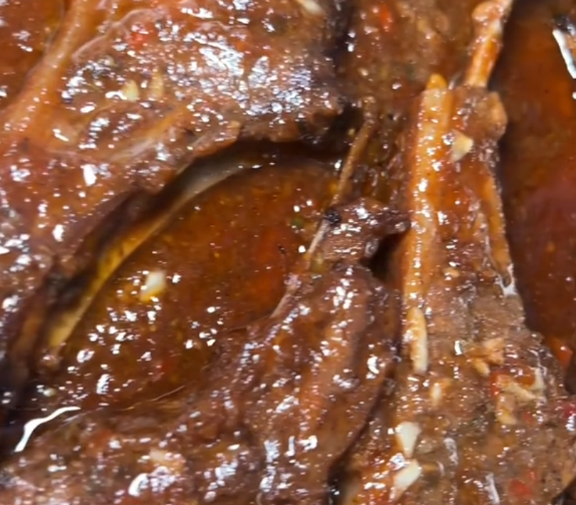 Jamaican Jerk Spiced Apple Lamb Chops