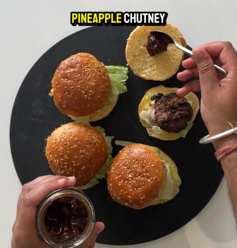 Spiced Lamb Burger – Mama Sood’s Style