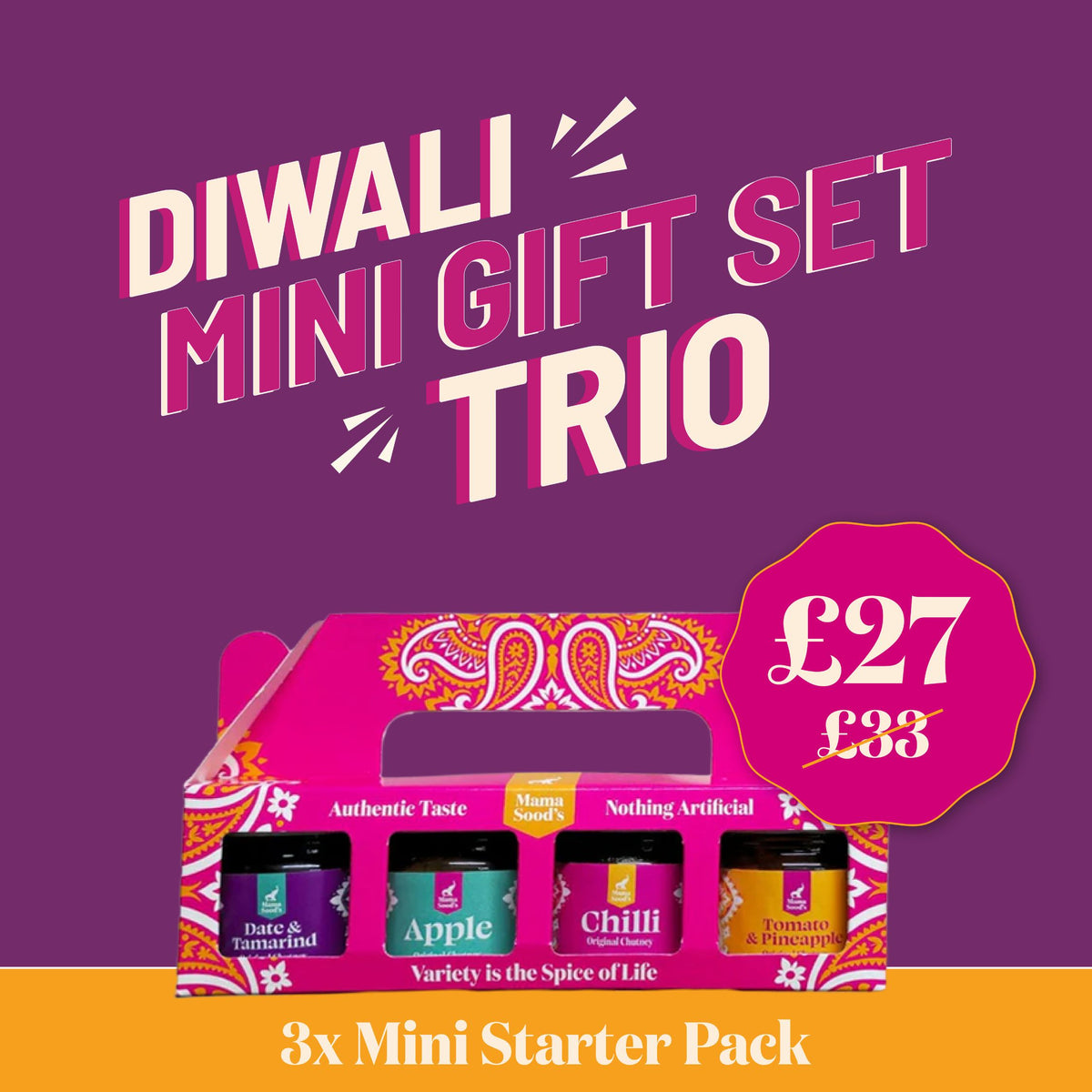 Diwali Mini Gift Set Trio